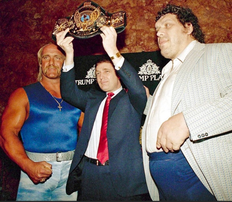 ハルク・ホーガン #アンドレ・ザ・ジャイアント #ドナルド・トランプ #WWF