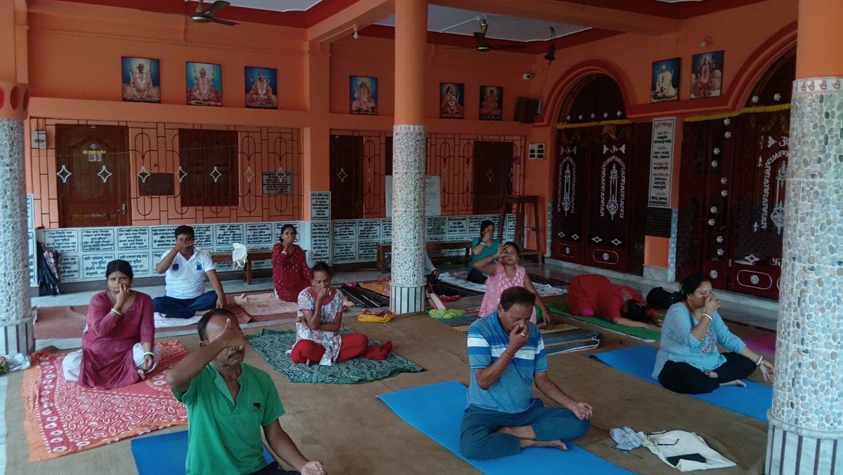 Mahila Patanjali Yoga Social media Coochbehar tweet media