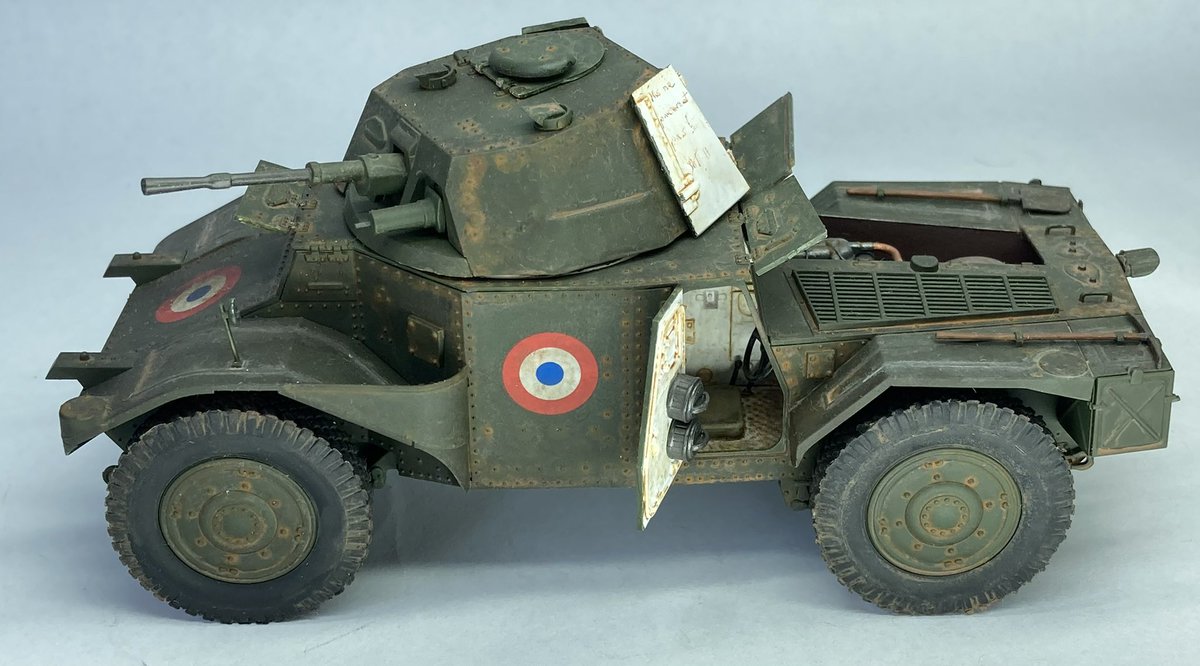 AdamWatkinson1's tweet image. I had an actual ‘request’ erm, elsewhere, for Panhards and if I’d built any. I built one a few years ago and just took some new photos of it so thought I’d put them on here too…