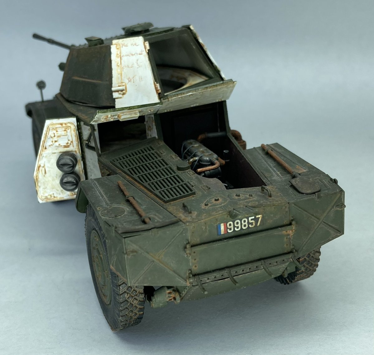 AdamWatkinson1's tweet image. I had an actual ‘request’ erm, elsewhere, for Panhards and if I’d built any. I built one a few years ago and just took some new photos of it so thought I’d put them on here too…