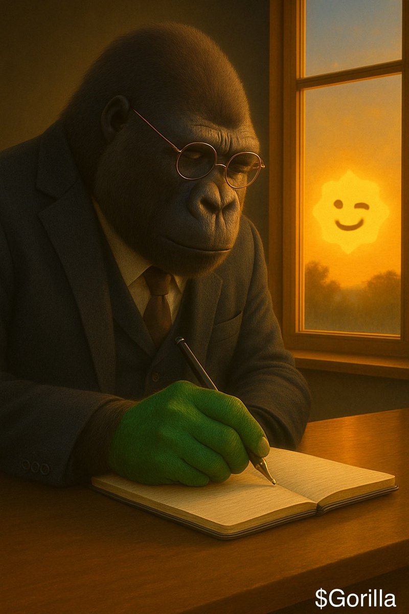 Sam_Waay's tweet image. Incredible initiative @four_meme_ 
Proud that @Gorilla_CTO is part of “Build to Learn” alongside @GiggleAcademy where memes meet meaning and creativity powers real education.

Let’s build, teach, and make impact.
Apes Stronger Together 💪🏽🦍

#Gorilla #BuildToLearn #4meme