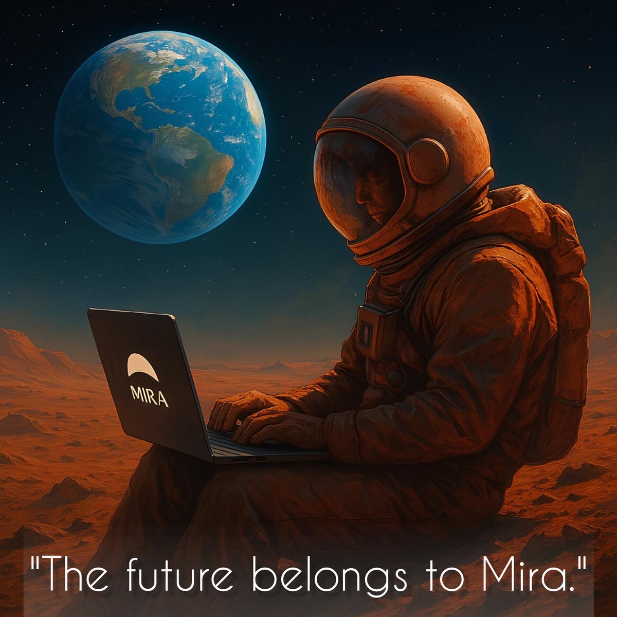 vmsoroosh1754's tweet image. Out on Mars,the only thing I trust:
Mira verifies AI models in a trustless way no human oversight needed. Like that laptop on Mars, far from Earth, yet always connected to Mira.
Built on decentralization, security, and transparency.
"The future is here"
@Mira_Network