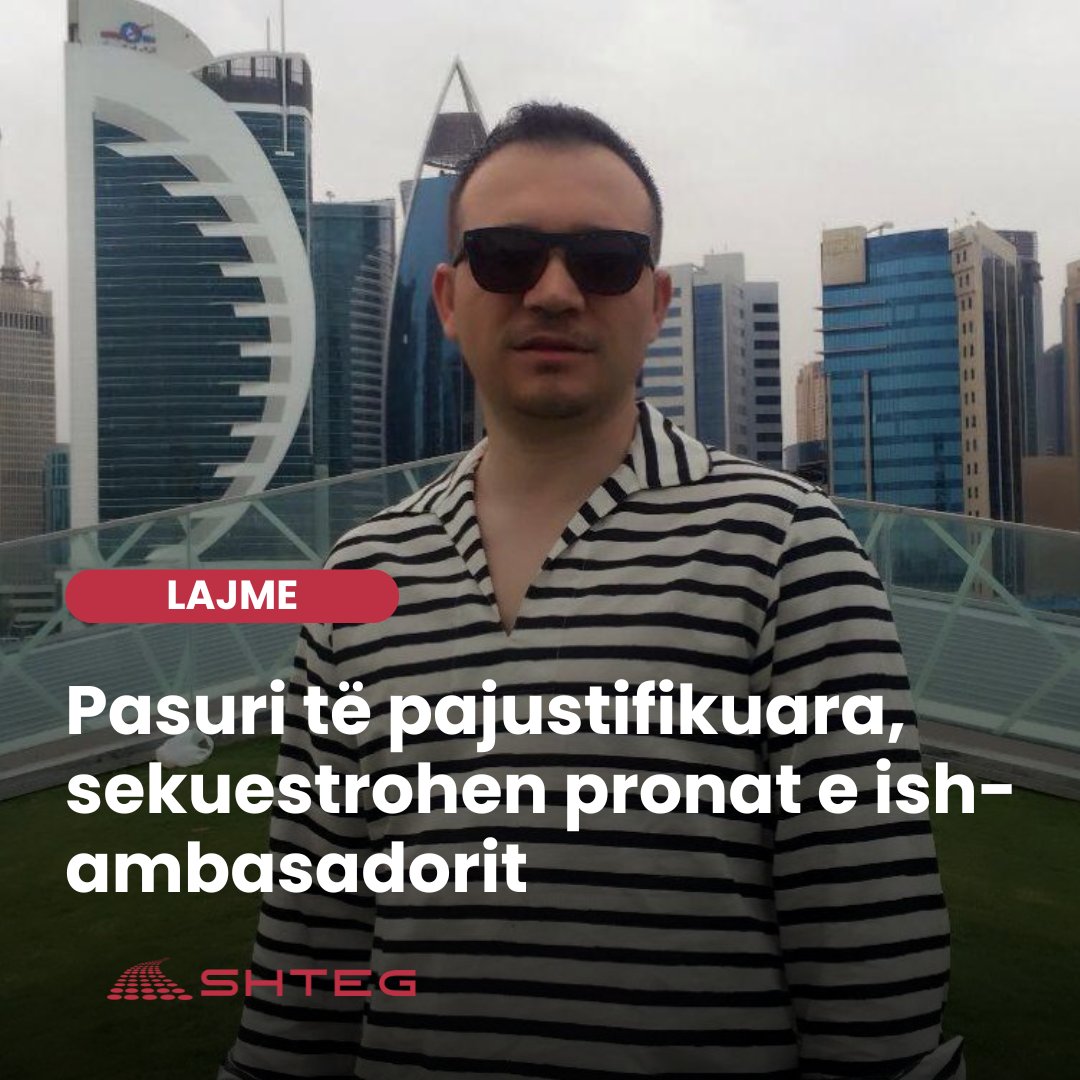 Pasuri të pajustifikuara, sekuestrohen pronat e ish-ambasadorit

shteg.org/pasuri-te-paju…
.
.
#EdmondCaca #ILDKPI #ProkuroriaTiranes #GjykataTiranes #Albania #Tirane #Sekuestro #Korrupsioni #PastrimiParash #DiplomaciaShqiptare #ArabiaSaudite #Kuvajti #Katari #Londra #Truall