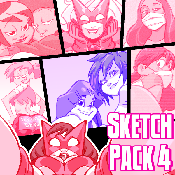 ChickpeaNSFW's tweet image. Just sold another Sketch Pack 4! Get your copy here: chickpeansfw.itch.io