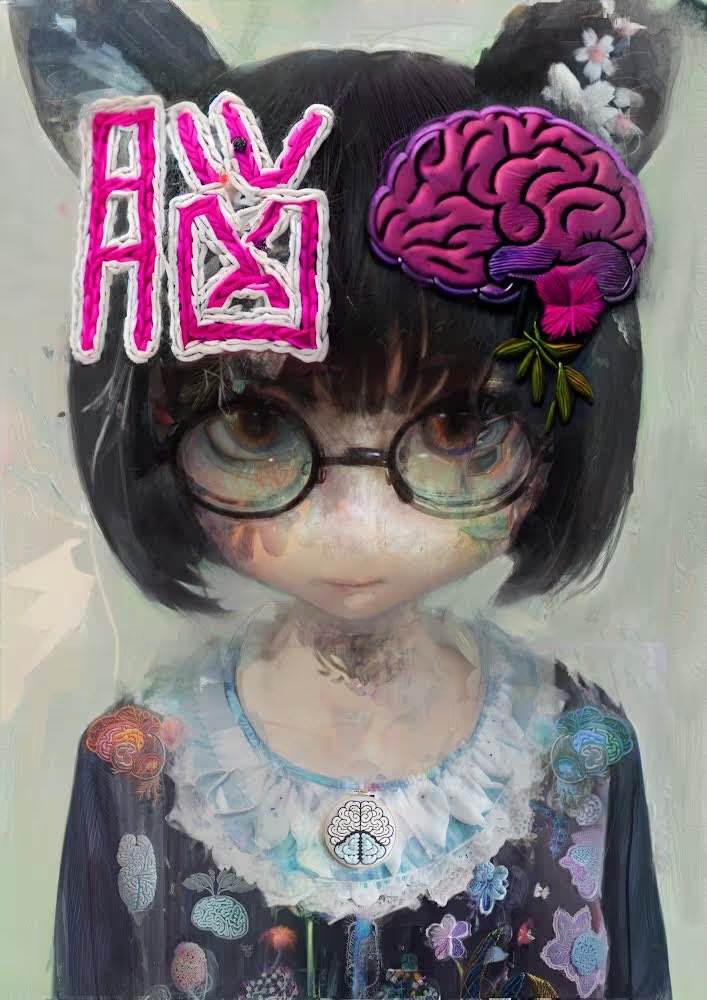 nomemene's tweet image. Note作品解説です。絵のタイトルは「私は脳では無い」です。
意識の底、虚無の隙間から:「I Am Not Brain」に込めたもの|ノメメネ(Nomemene) note.com/nomemene891/n/…
