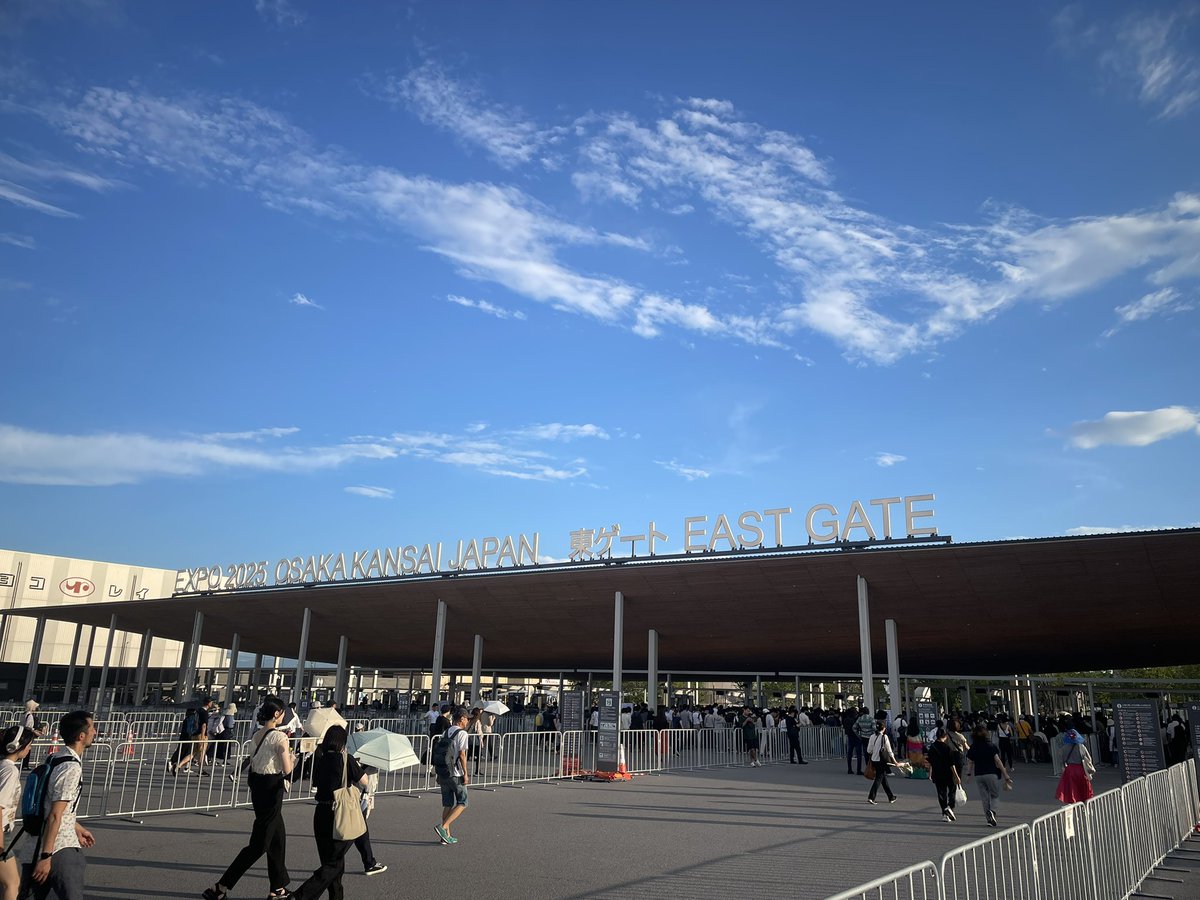 12udln's tweet image. 3日間多くのパビリオンと食事周れて本当に充実した万博だった〜！
まだ周れていないところはまた次回
