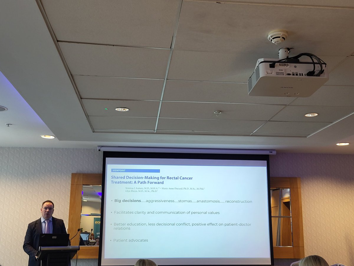 Grainne Smith (@grainnesmi63903) on Twitter photo The importance of shared decision-making is highlighted by Professor Michael Kelly <a href="/CancerInstIRE/">Trinity St James's Cancer Institute</a> during his input at the Young Onset Cancer event <a href="/stjamesdublin/">St James's Hospital</a> The importance of shared decision-making is highlighted by Professor Michael Kelly <a href="/CancerInstIRE/">Trinity St James's Cancer Institute</a> during his input at the Young Onset Cancer event <a href="/stjamesdublin/">St James's Hospital</a>