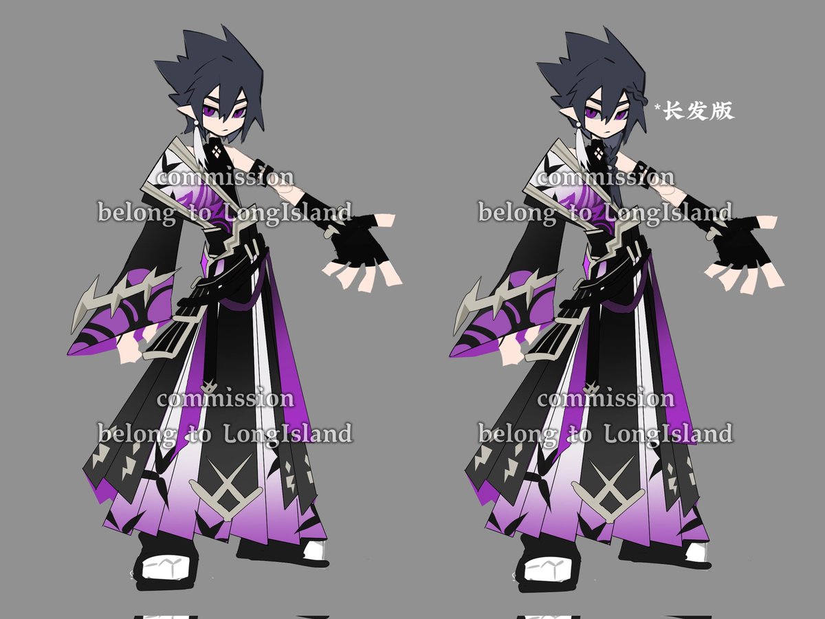 AnmiciusRay5499's tweet image. 新私设
我：设计出来以后总感觉这个衣服风格很眼熟……说不上来……
友：这不那个吗
我：什么
友：ff14
我：（恍然大悟）
#安雷