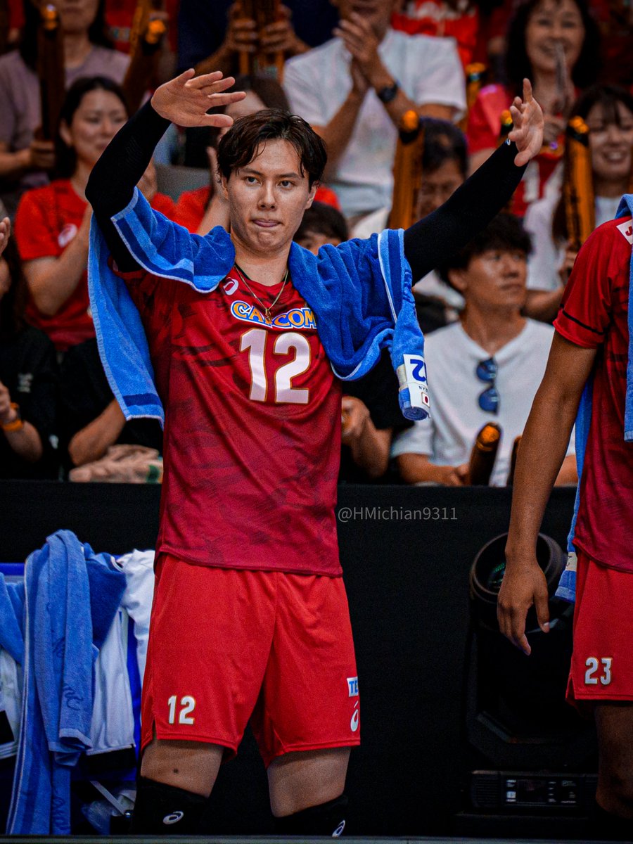 HMichian9311's tweet image. モンスターブロック👐🏻

#髙橋藍 選手
#バレーボール男子日本代表 
#勇往邁進LosAngeles2028