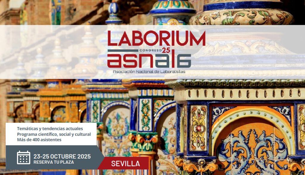 La capital andaluza acogerá del 23 al 25 de octubre la II jornada formativa de Laborium Congreso organizada por <a href="/ASNALA_/">ASNALA</a>

#JornadaFormativa #Sevilla #LaboriumCongreso

Toda la información: buff.ly/vYLv7zr