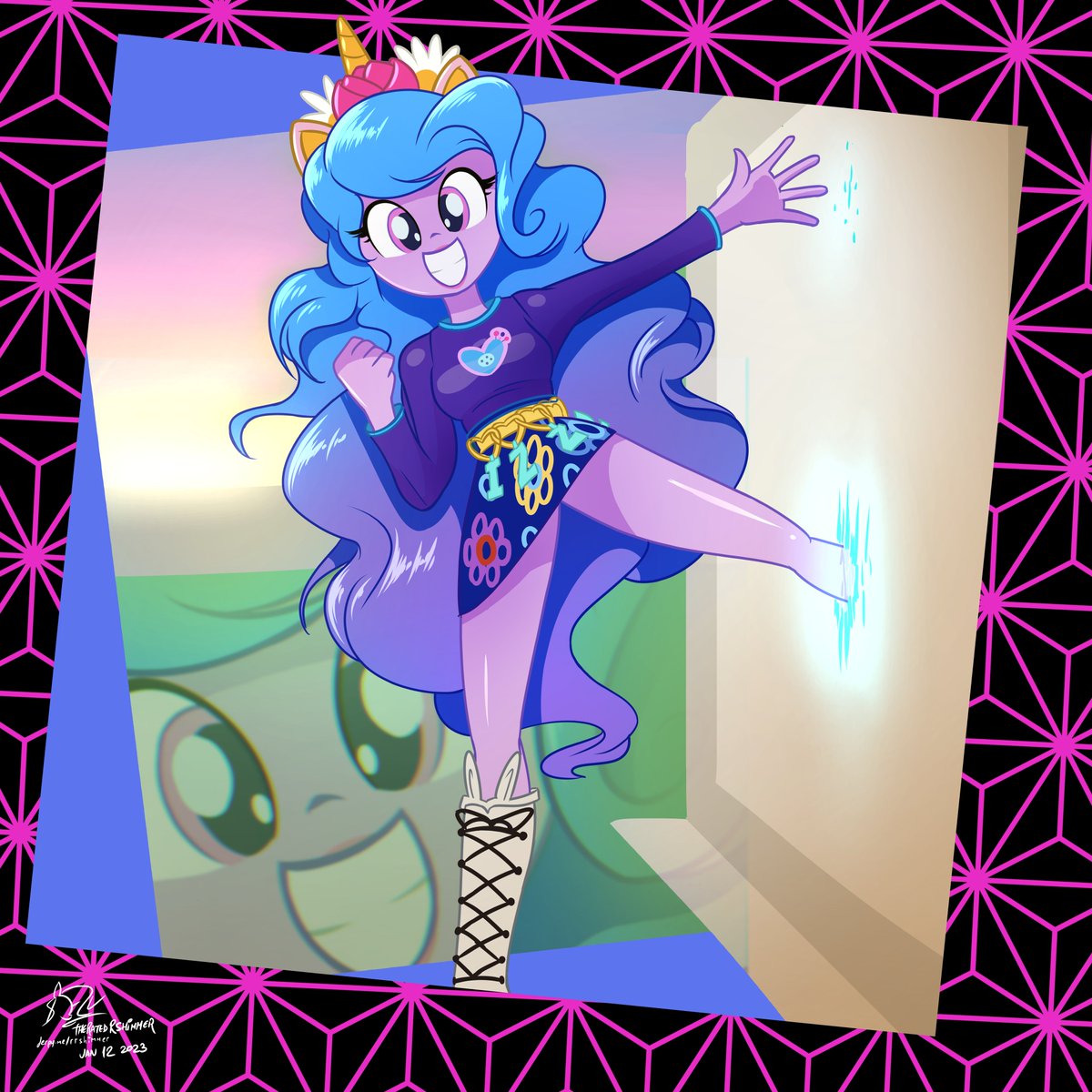 RatedRShimmer's tweet image. Surprise guest
