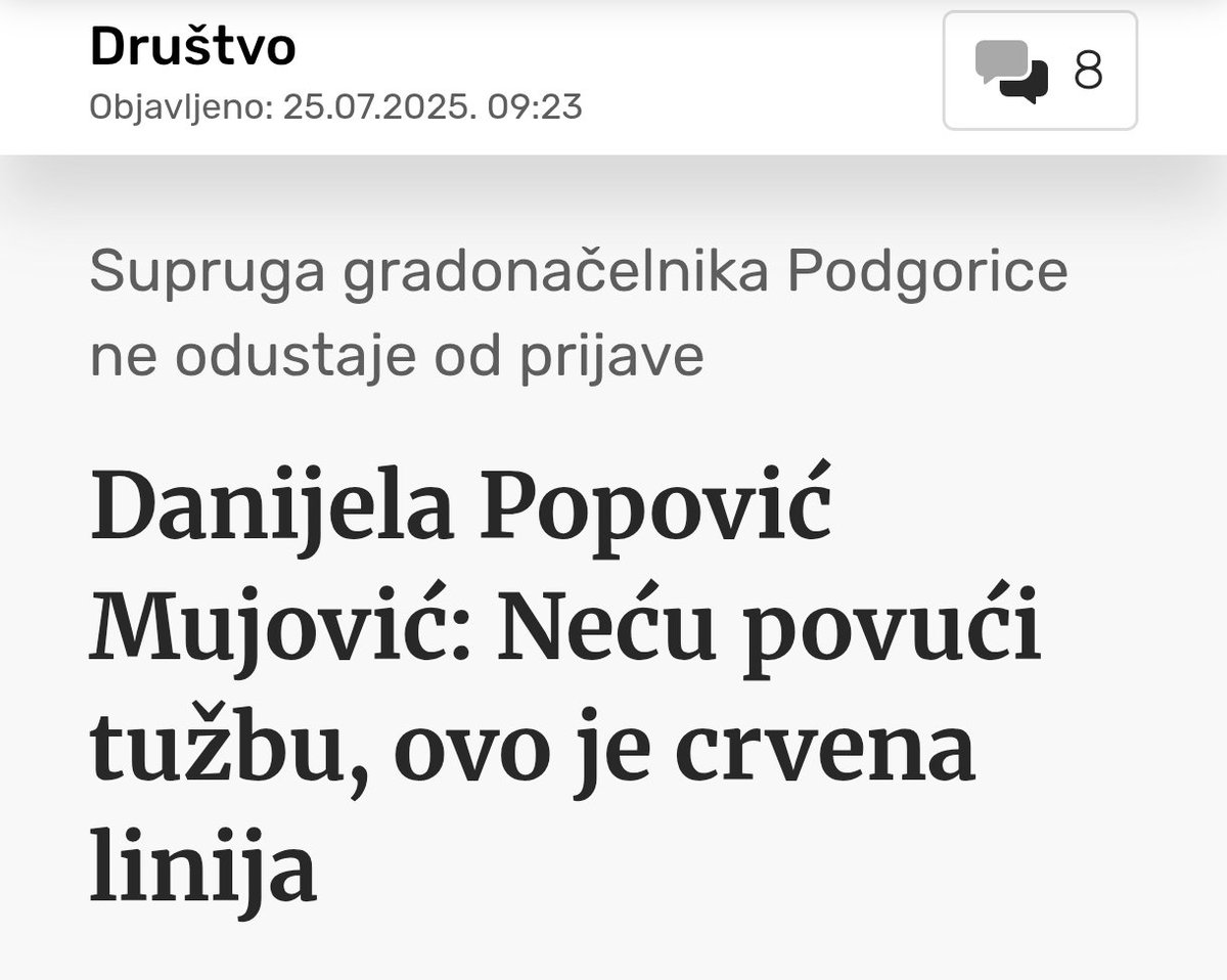 Mosimisemac's tweet image. Kakav plot tvist, sad Dragan Koprivica može da prijavi nju policiji zbog crvene linije
