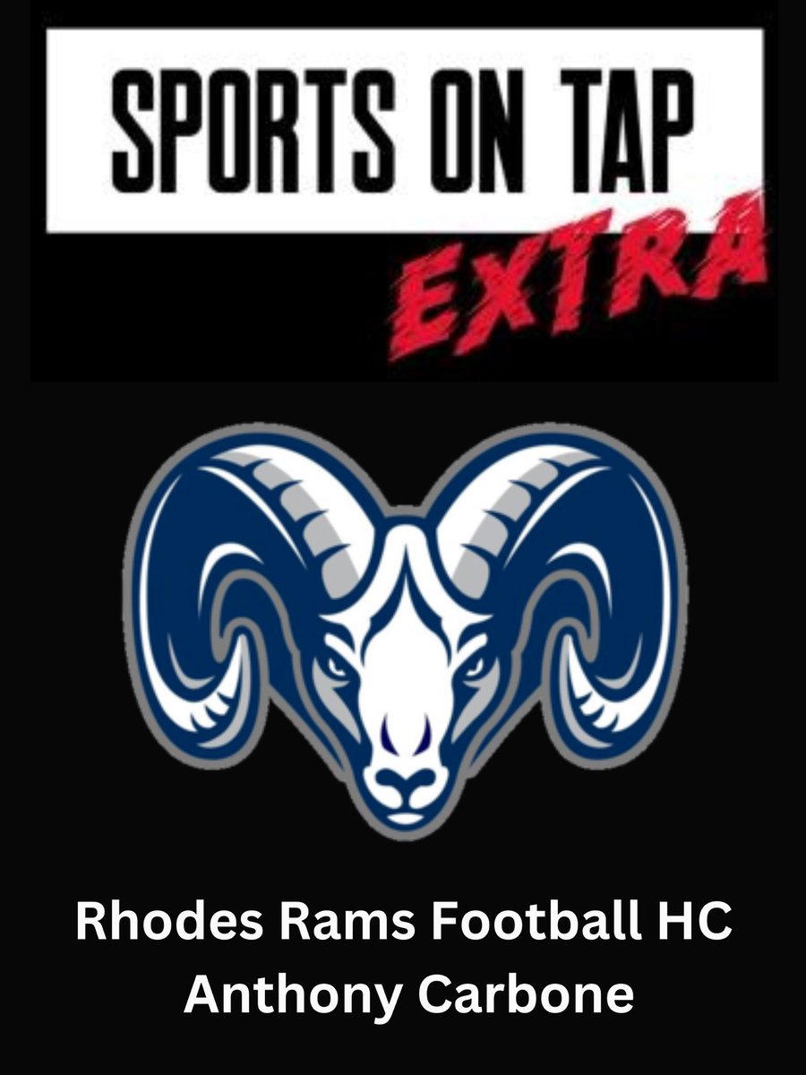 SOTPodcast's tweet image. SOT Extra: Noah and Josh talked with Rhodes Rams Football Head Coach Anthony Carbone about his squad for this year, Senate League play, last seasons success, and much more about the Rhodes rams program.
Interview to Watch Below
youtu.be/dwycTcWBoqs?si…
@coach_carbone74