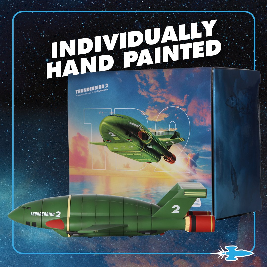 And the heavy transporter Thunderbird 2! 💪 gerryanderson.com/products/thund…