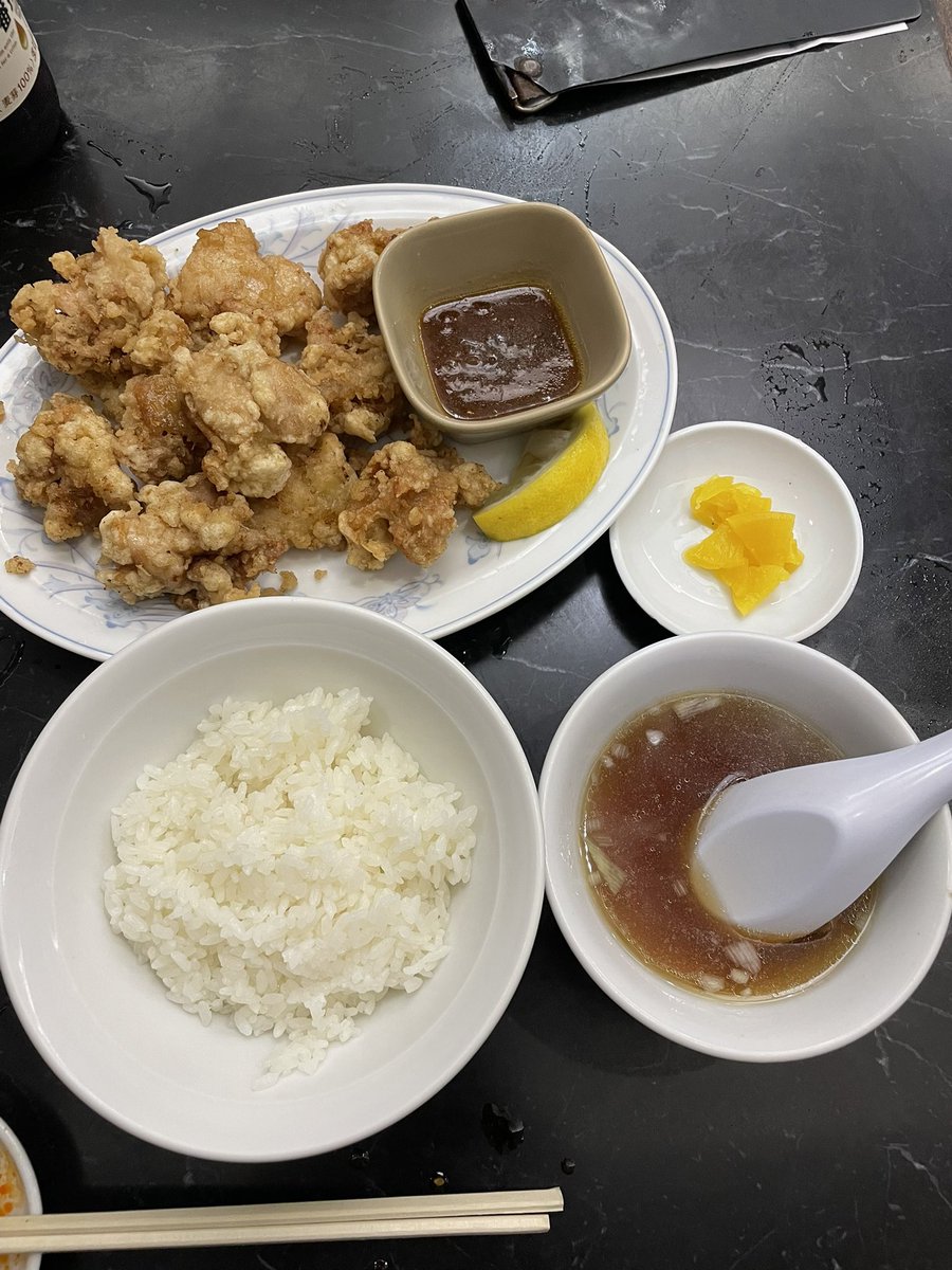 Legosw's tweet image. 登龍

唐揚げ
餃子
小ライス