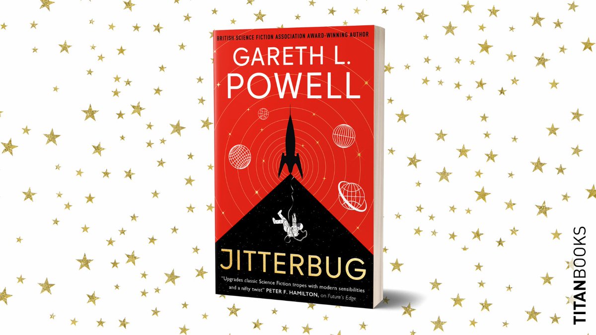 Titan Books (@titanbooks) on Twitter photo We are thrilled to reveal the stunning cover for Gareth L. Powell’s (<a href="/garethlpowell/">Gareth L. Powell</a>) latest novel JITTERBUG, a twisty and action-packed adventure set on the fringes of a devastated solar system! 🪐⭐
Coming March 2026! tinyurl.com/mxrna6xx We are thrilled to reveal the stunning cover for Gareth L. Powell’s (<a href="/garethlpowell/">Gareth L. Powell</a>) latest novel JITTERBUG, a twisty and action-packed adventure set on the fringes of a devastated solar system! 🪐⭐
Coming March 2026! tinyurl.com/mxrna6xx