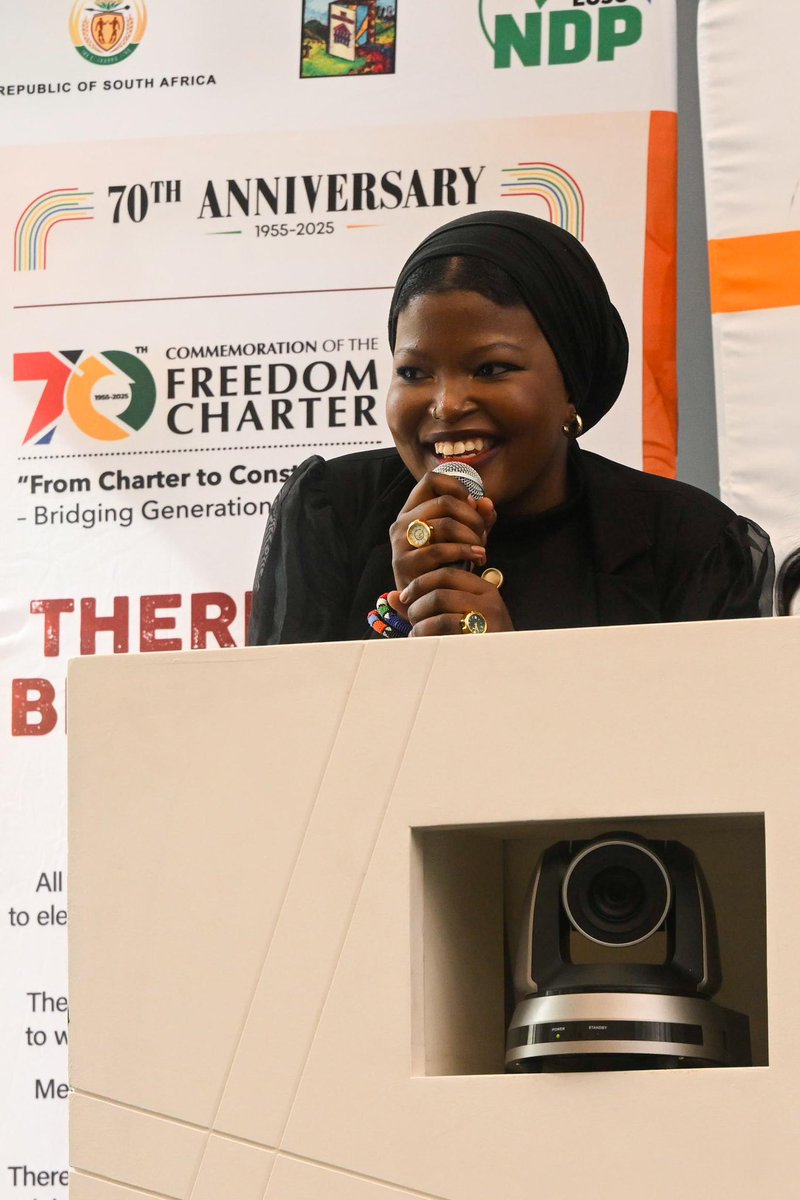 Constitutional Court Law Clerks, Ms P Naidoo and Ms S Msomi, gave insights on the role of the Constitutional Court and further discussed the Law Clerk Programme offered by the Apex Court.
#Nelson Mandela Career Day