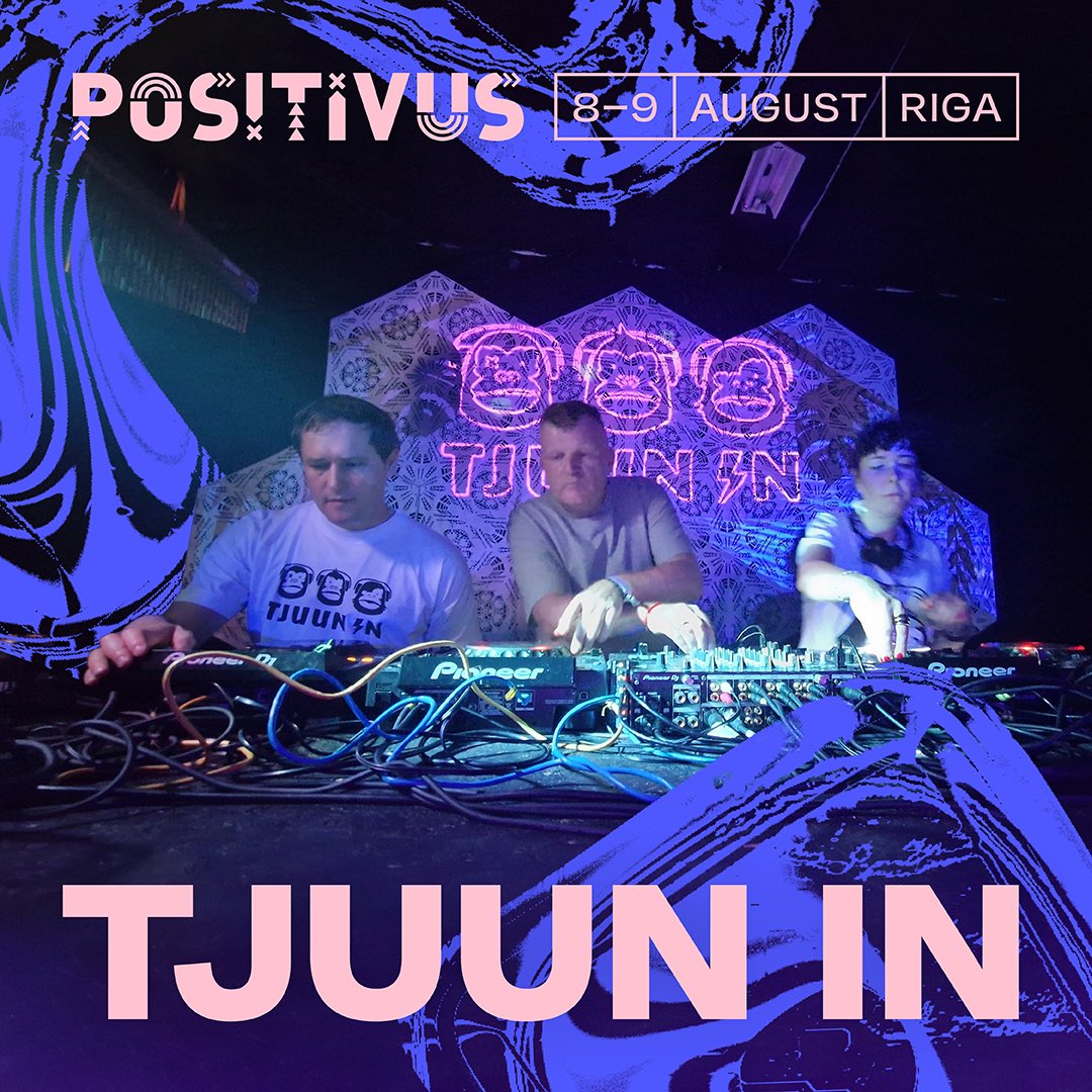 positivus's tweet image. ❤️‍🔥 Igauņu drum’n’bass trio Tjuun In – L.Eazy, To-Sha un DJ Qba gatavi uzgriezt ballīti līdz maksimumam uz Red Bull skatuves!

Biļetes 👉 positivusfestival.com