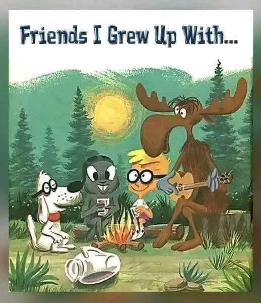 They were my Saturday morning, friends that entertained me every Saturday morning. Do you remember any of them?