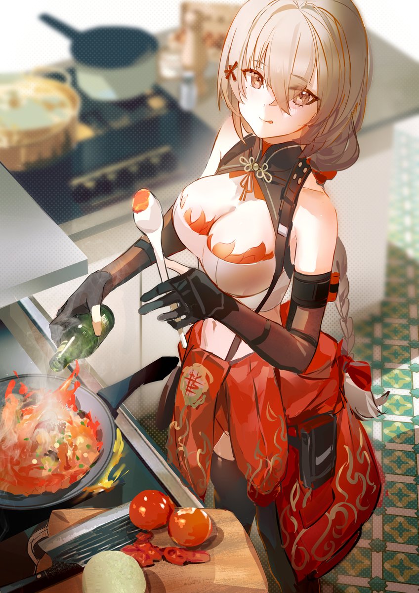 Qiuhua! What delicious dish are you making now? Let Mo have a taste!

Art by 鲸谜

#Qiuhua #GirlsFrontline2Exilium #gfl2exilium #PCgame #Mobilegame