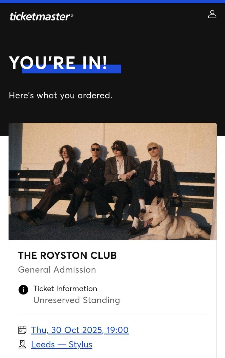 streboR_13's tweet photo. @TheRoystonClub buzzing for this one! https://t.co/wOqsCxisJH