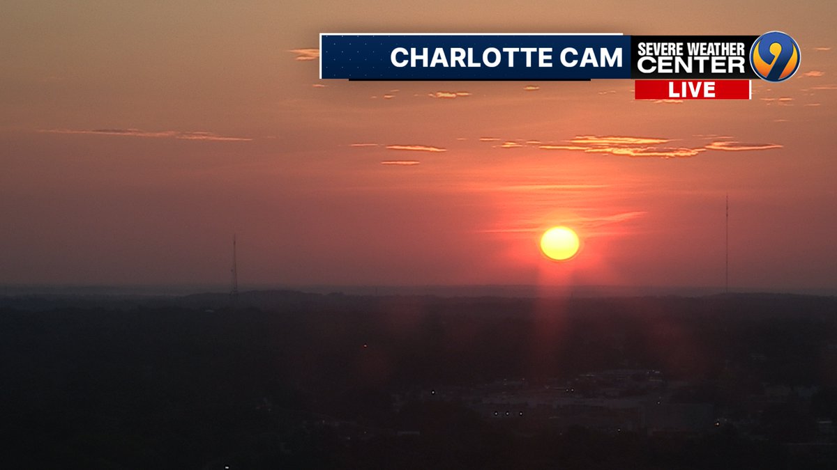 kmondayWSOC9's tweet image. The heatmiser has risen.