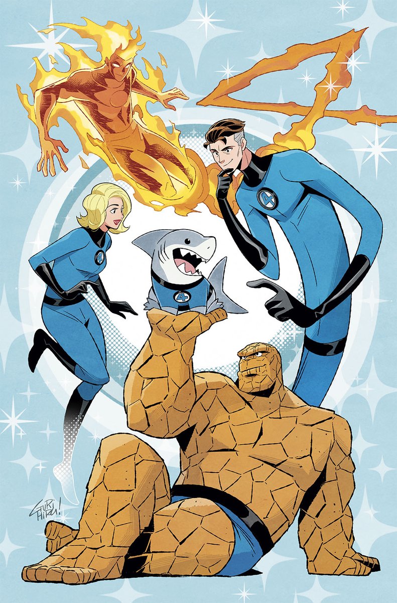 Gurihiru's tweet image. 🦈4⃣❣️
#FantasticFour #jeffthelandshark