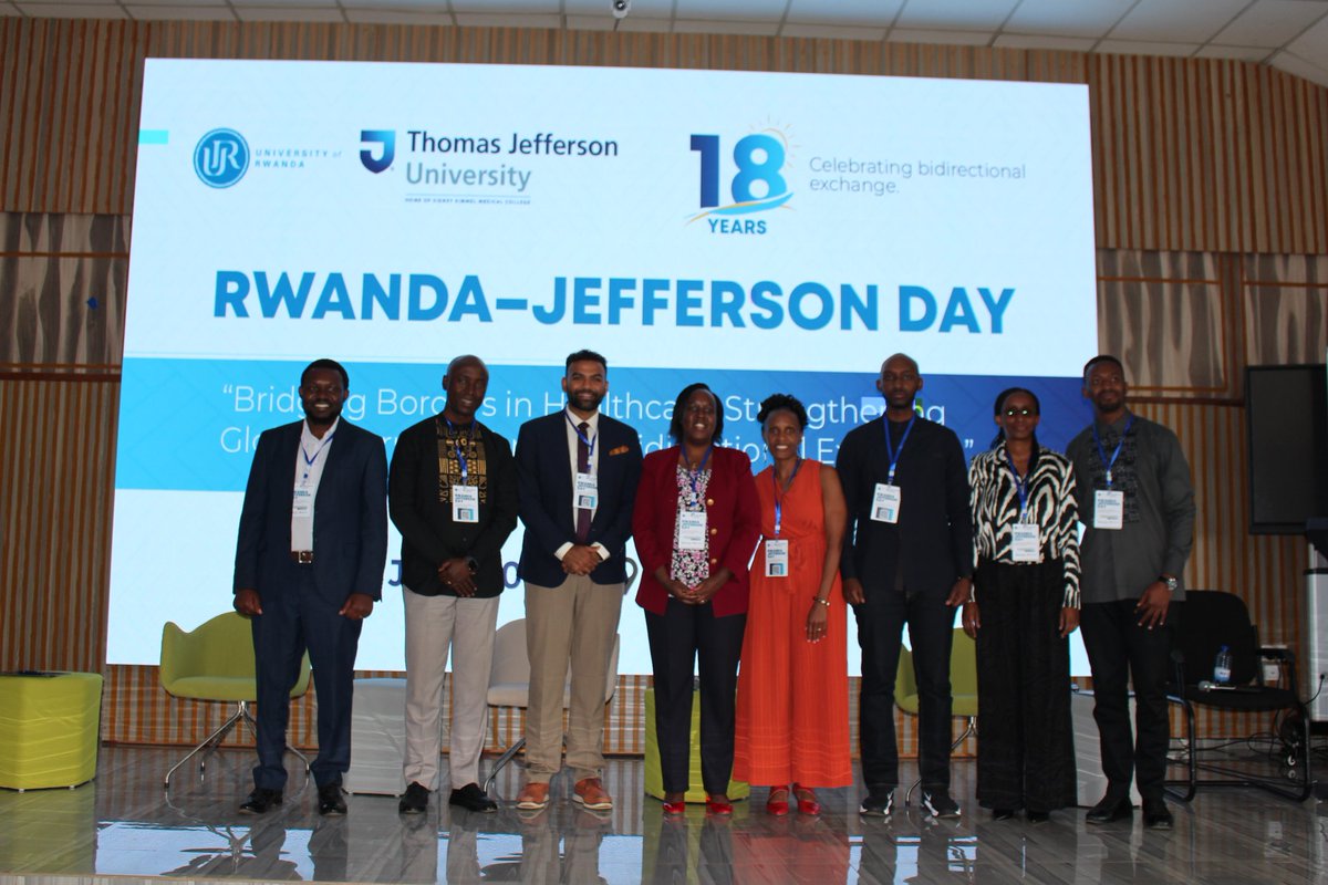 UCmhs's tweet image. The UR-DVC Finance, Ms.Tengera today opened a mini-conference that brought together partners & alumni of USA based Thomas Jefferson University and UR. In her remarks, she called for an expansion of the initiative to also bring non- health alliened programs onboard. @Uni_Rwanda