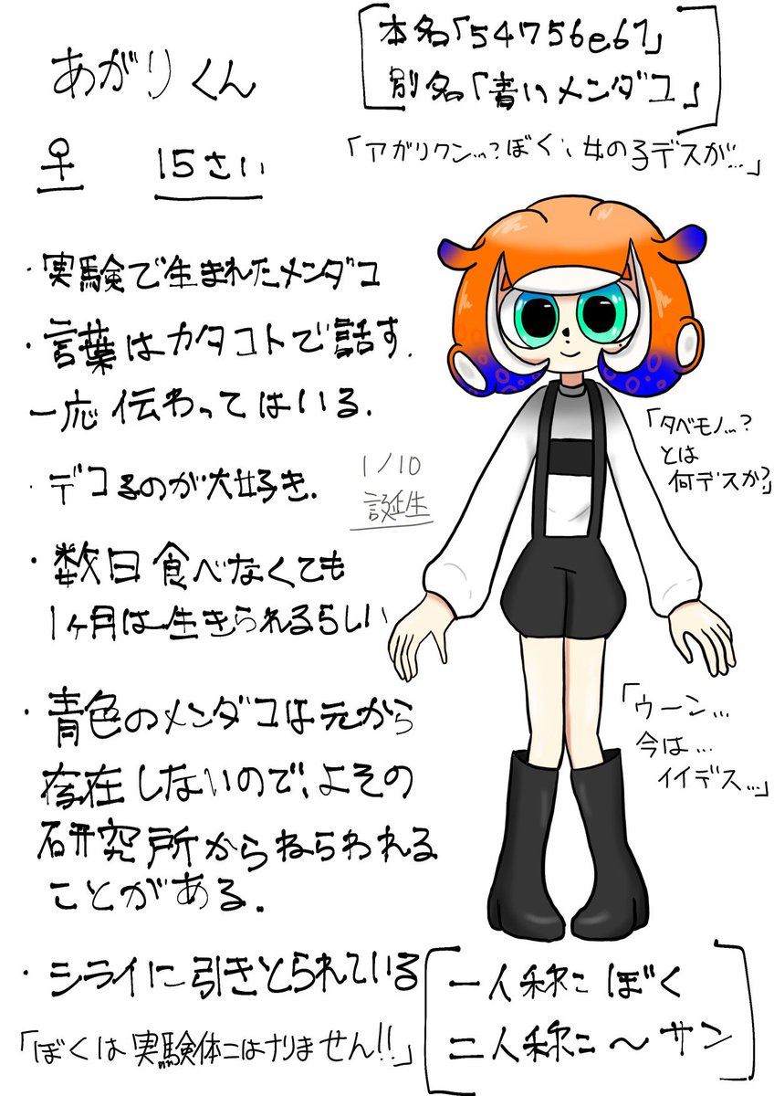 Ch1p_dama9e's tweet image. OCたちです
続きはリプに
ALTにウワサ話…？