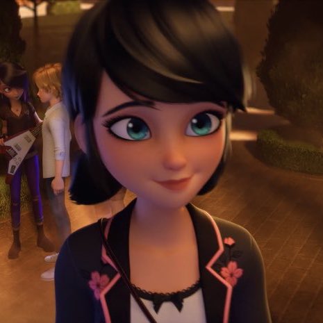 taysaugust's tweet image. marinette black hair truthers we have officially won