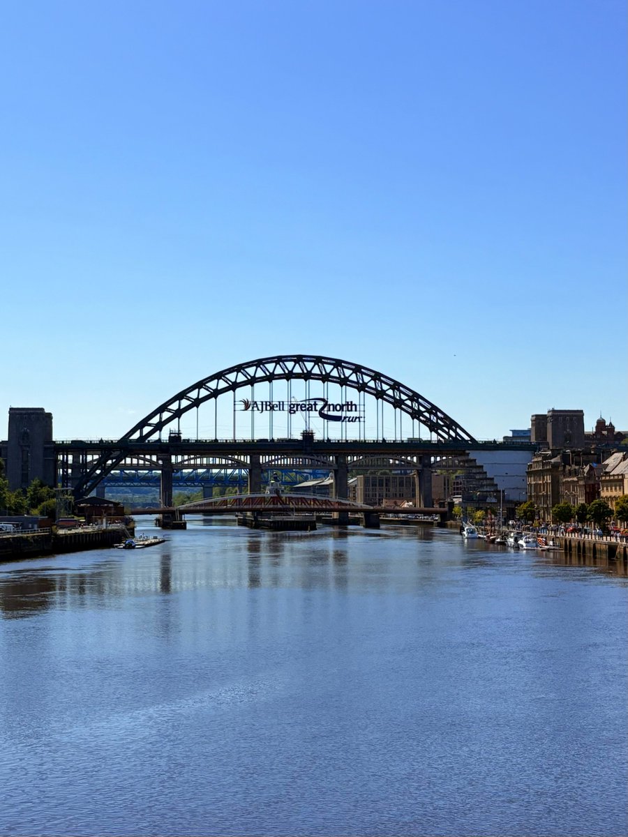 🏃‍♂️ The Great North Run sign is back on the Tyne Bridge – and that can only mean one thing… it's nearly time! 👟💨

Who's ready for the world's biggest half marathon?

#GreatNorthRun #TyneBridge #GNR2025 #NorthEast #RunningCommunity #NewcastleEvents