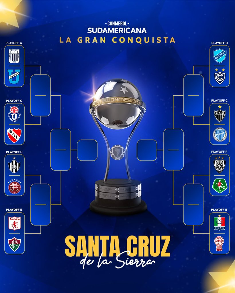 SantiRavidlasPy's tweet image. 🏆 Octavos de Final de la Copa #Sudamericana ⚽️ 2025 ⭐️ #LaGranConquista