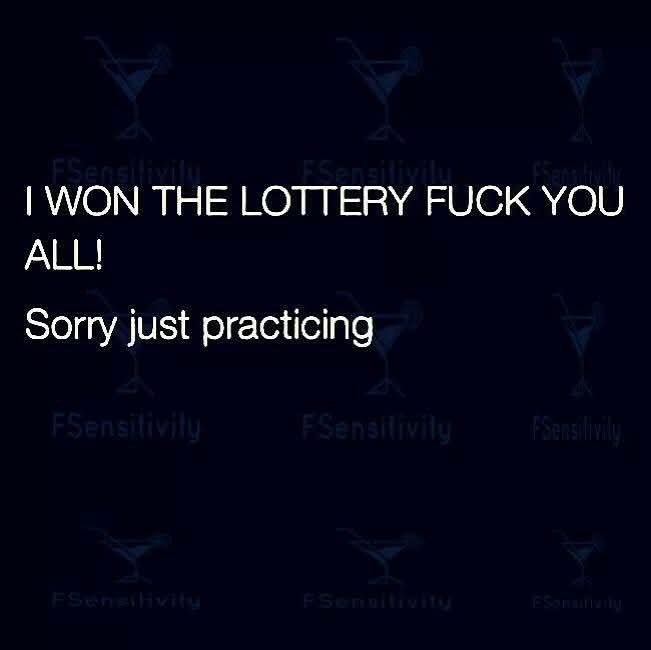 I might even buy a lottery ticket 🤔🤔🤣🤣🤣