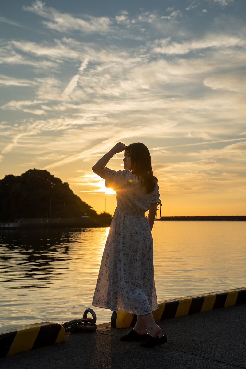 Plamarks's tweet image. 夕日を待つ