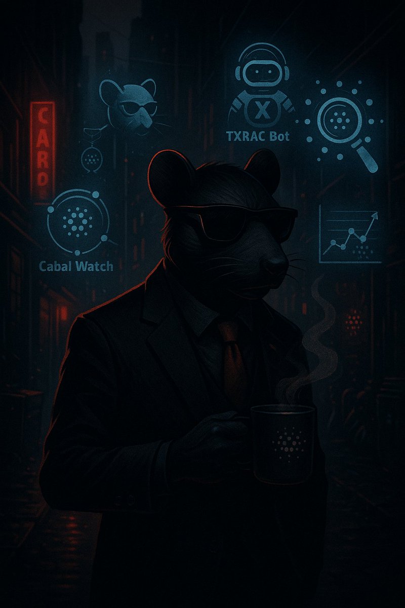 TimCheeseADA's tweet image. 🧀 $CHEESE is leaking…
From backroom deals to meme wars, Cheese tools are spreading across Cardano’s degen alleys.
Cabal Watch is watching.
XTrace is exposing.
Custom Tim Cheese bots now run operations in multiple projects
It’s not hype.
It’s infrastructure.
We just…