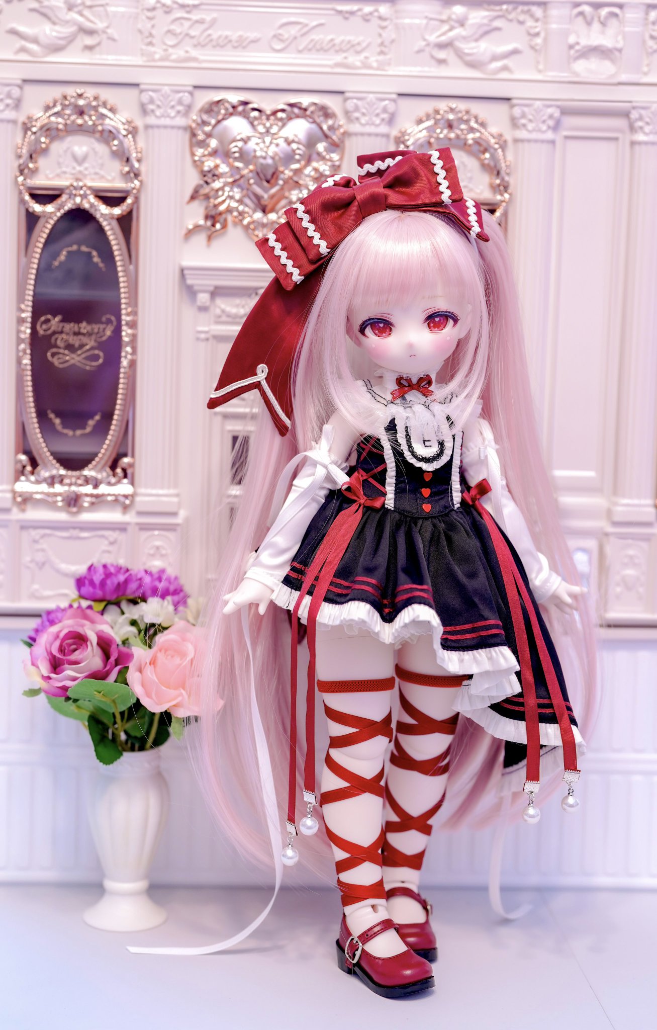 ココドール　真夜中のお茶会 アリスロリータ可動ポーズ人形 momoko 杏にも AZONE INTERNATIONAL::えっくす☆きゅーと
