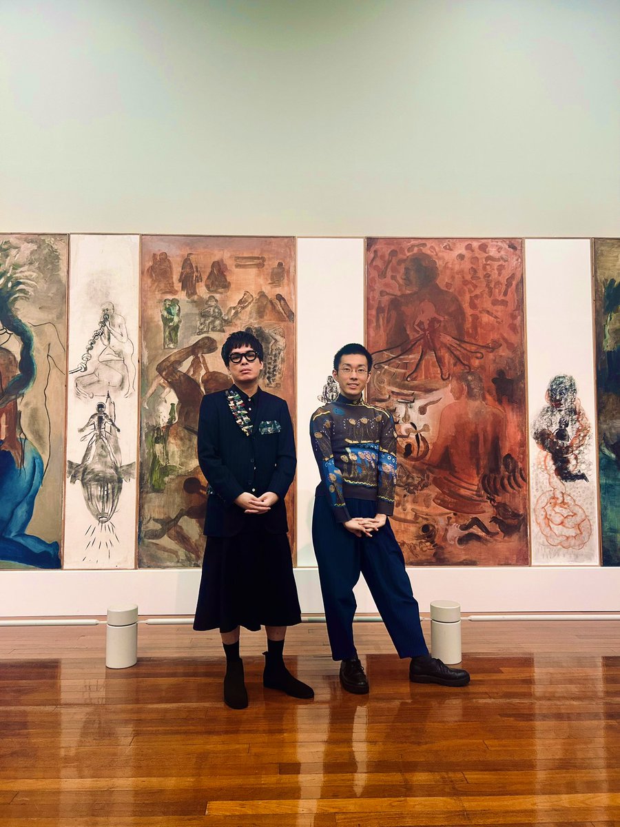 2025/07/25 

デュオ名義じぐざぐづとしての初ライブになりまして、無事、アンコールを頂いての完奏となりました。
ありがとう！！！アジア美術館！！⚡️

 #じぐざぐづ
 #福岡アジア美術館
 #Zigzags