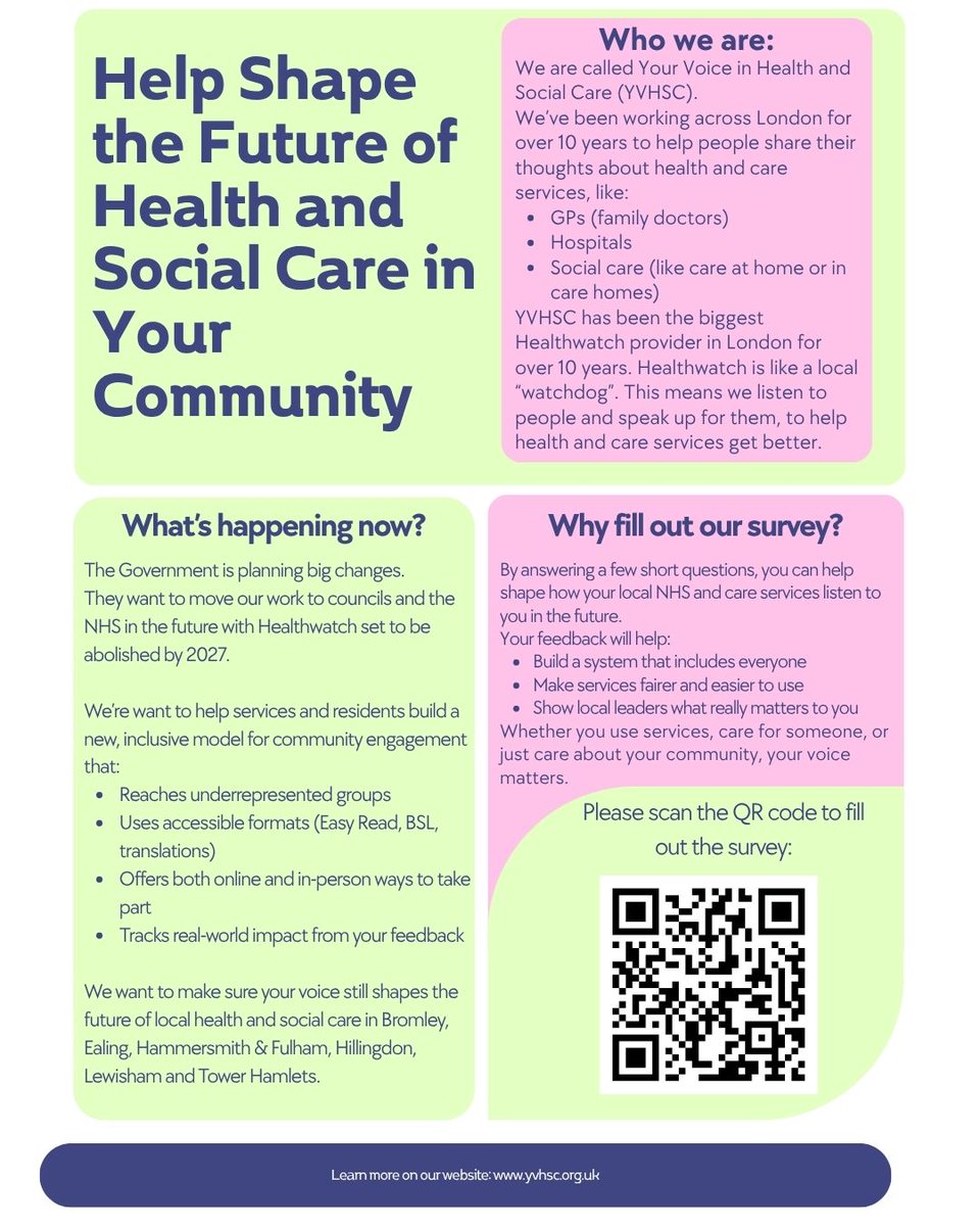 Healthwatch Hammersmith & Fulham tweet media