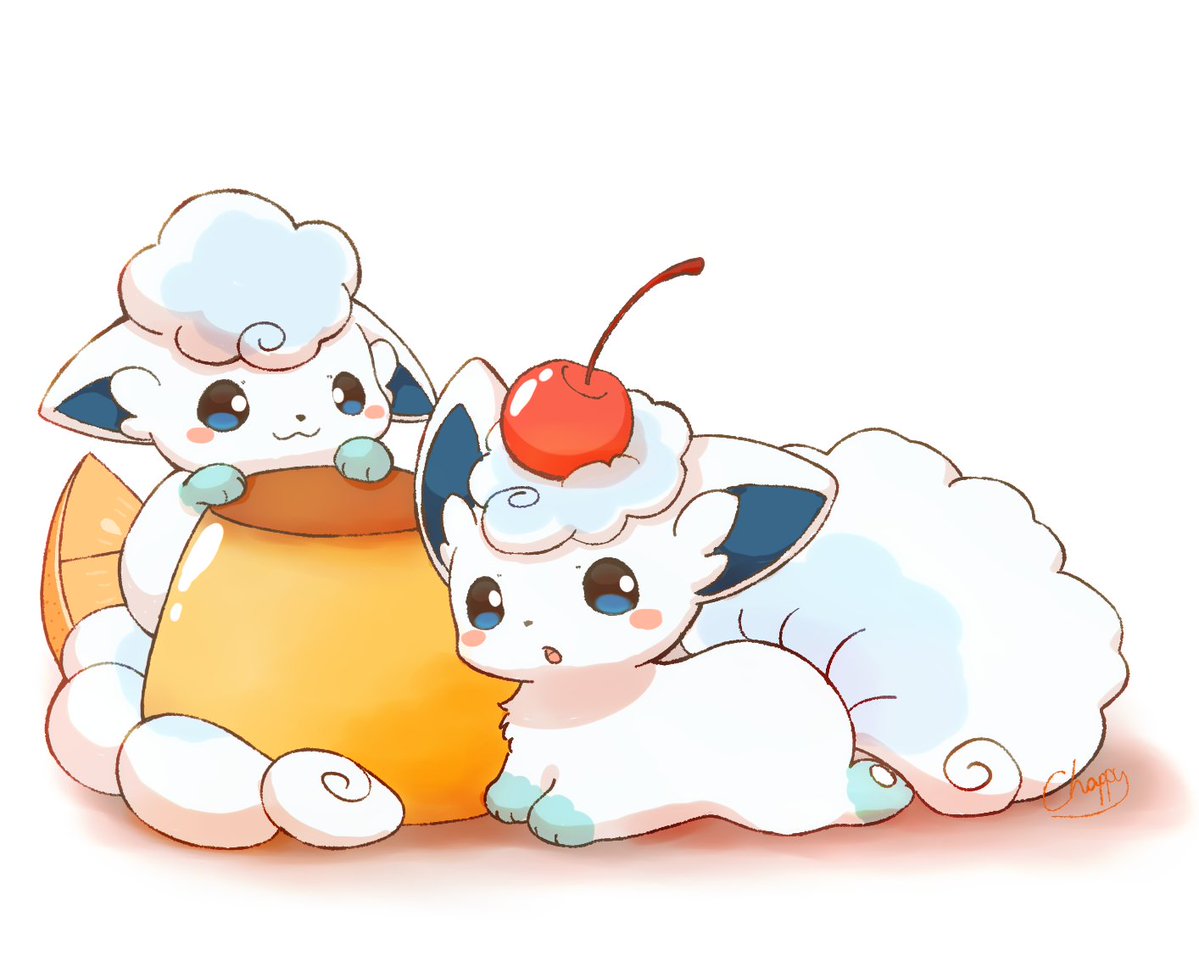 CHAPPIKA38's tweet image. スイーツなアロコン🍮🍒