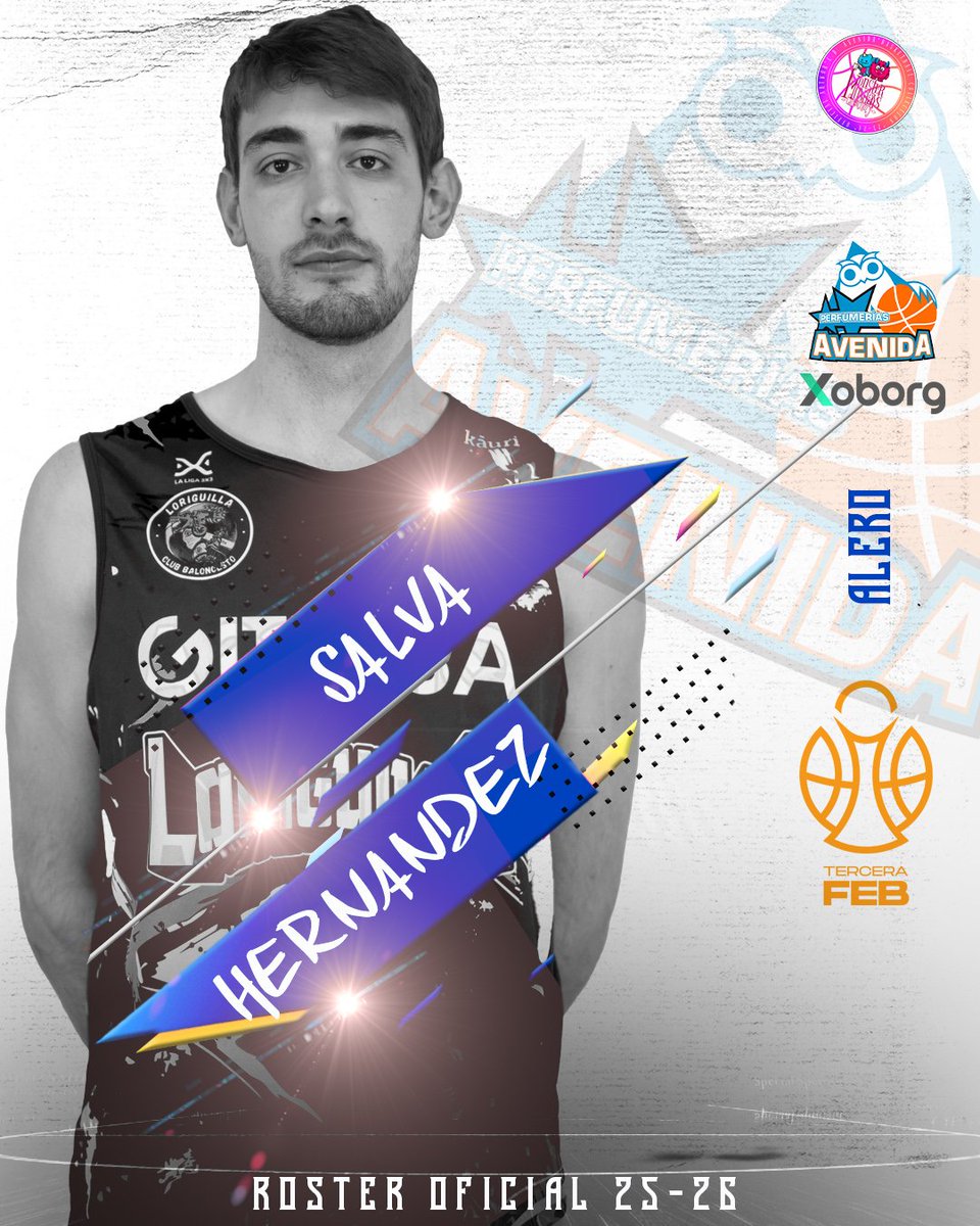 CBAvenida's tweet image. #TerceraFEB FICHAJE 🚨
Hambre y AMBICIÓN para el AVENIDA XOBORG 💙
🔷 SALVA HERNÁNDEZ 🇪🇸 🔷
🎨 @MonsterMondays_
➕ perfumeriasavenidabaloncesto.com/sala-de-prensa…
