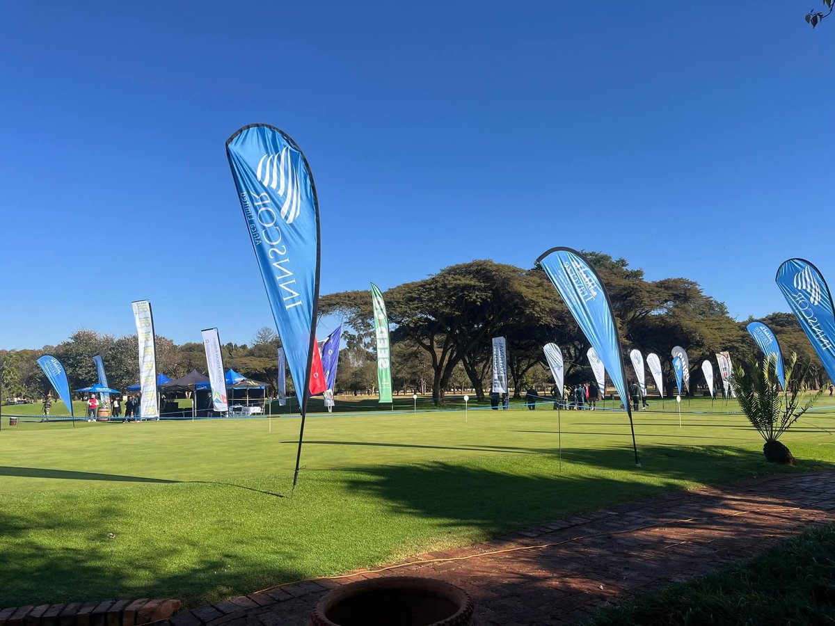 VulindlelaNdab2's tweet image. Get ready for a hole-in-one for a cause!
@edmnangagwa is set to preside over the inaugural Presidential Putt-Out Challenge at the Royal Golf Club in #Harare today. 140 golfers will tee off to raise funds for the Presidential Scholarship Programme @GolfZimOpen @GolfZimbabwe