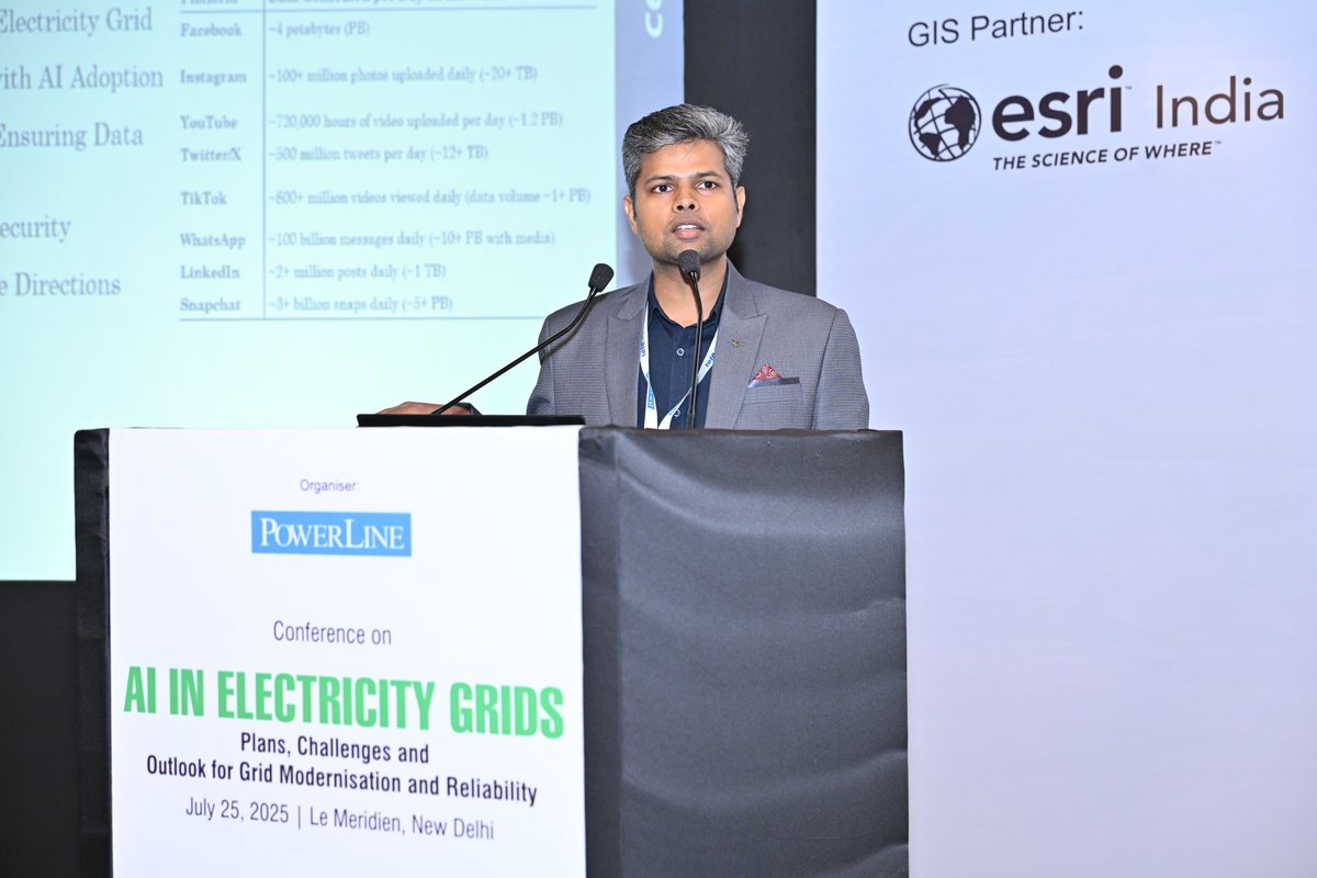 Powerline_Mag's tweet image. Dr. SUDHAKAR, Scientist D at @IndianCERT, delivered a session focussing on cybersecurity at our AI in Electricity Grids conference, highlighting the critical importance of securing digital infrastructure in today’s evolving energy landscape.

#AIinPower #SmartGridIndia