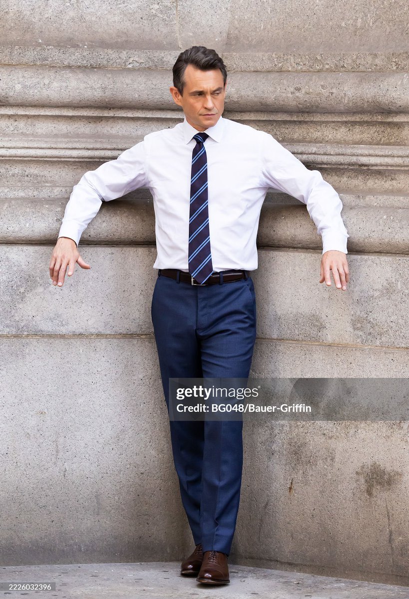 HughDancyNet's tweet image. Hugh Dancy is seen on the set of 'Law and Order' on July 24. #hughdancy