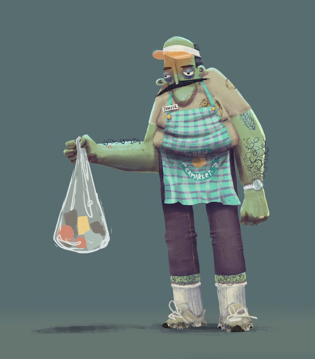 NeighborGamesHQ's tweet image. Friday is here, so let's close out the week with another concept art for a new character in Hello Neighbor 3!
No prizes for guessing what his occupation might be...