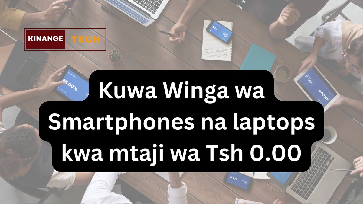 Psiteshio1's tweet image. Kuwa Winga
Unaweza kuwa Winga online tu ukiwa geto, sio lazima uende Kariakoo
Unataka kuwa Winga wa laptops na smartphones? Naomba u comment neno WINGA nikupe mchongo huu.
Utapewa bidhaa Kwa Bei za jumla na kuuza upendavyo, huhitaji mtaji.
Ni wewe na ujuzi wako wa kuuza.