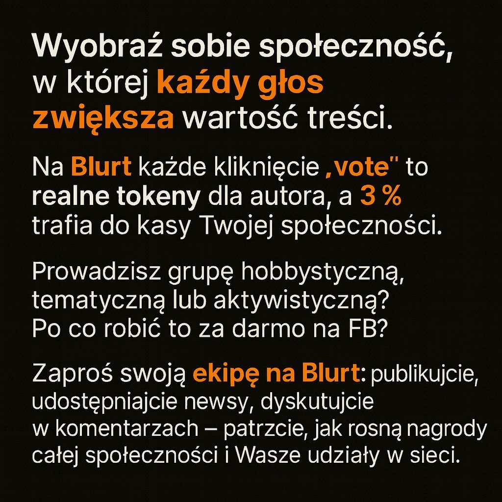 BlurtPolska's tweet image. Użyj kreatora kont pod tym linkiem razem z naszym voucherem a otrzymasz łącznie 100 Blurt na start: BLURTA3JYFV92MGL7 blurtplugin.online/account/ #web3 #społeczności #grupy #blockchain #brakcenzury #blurt