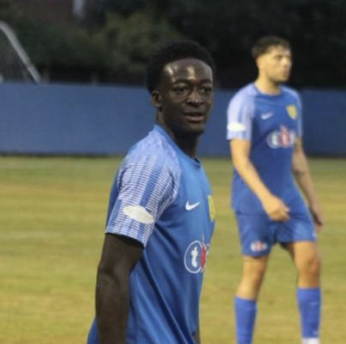 AND ANOTHER ONE ... we welcome 21 year old winger Calrick Dunkley to the club who joins us from Gresley Rovers. Welcome aboard.