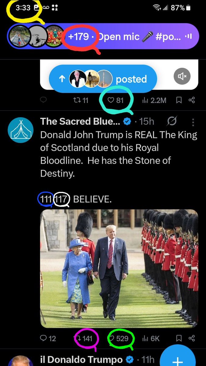 DeanDavis33's tweet image. 🦋8️⃣1️⃣ #EightyOne 
5️⃣2️⃣9️⃣ #FiveTwoNine
1️⃣1️⃣1️⃣ #OneOneOne 
1️⃣4️⃣1️⃣ #OneFourOne 
1️⃣1️⃣7️⃣ #OneOneSeven 
1️⃣7️⃣9️⃣ #OneSevenNine 
3️⃣3️⃣3️⃣ #ThreeThreeThree 
😏😁 #WhatAreTheOdds 🐇
