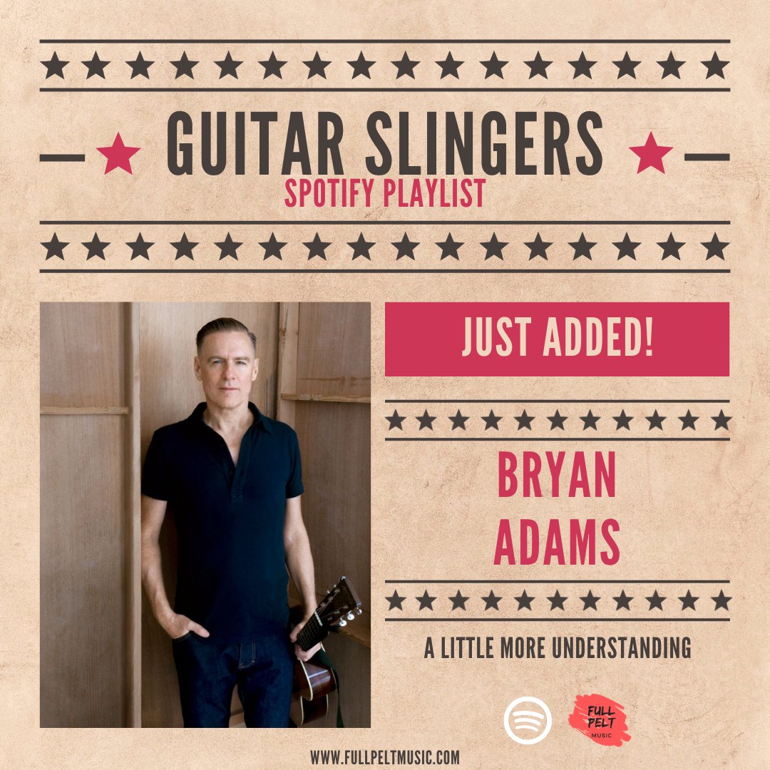 fullpeltmusic's tweet image. JUST ADDED to our Guitar Slingers @Spotify Playlist!
@bryanadams - 'A Little More Understanding'
@glenn_hughes - 'Voice In My Head'
Listen 👇
tinyurl.com/3herv968
More in our free Magazine 👇
tinyurl.com/6mck25cb