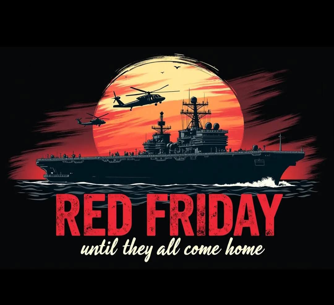 It's Friday July 25th I'm thankful for the Lord's blessings. Can I get an Amen 🙇🏽‍♀️ 
Pray for peace and unity in America. Have a blessed RED Friday 🙇🏽‍♀️🇺🇸